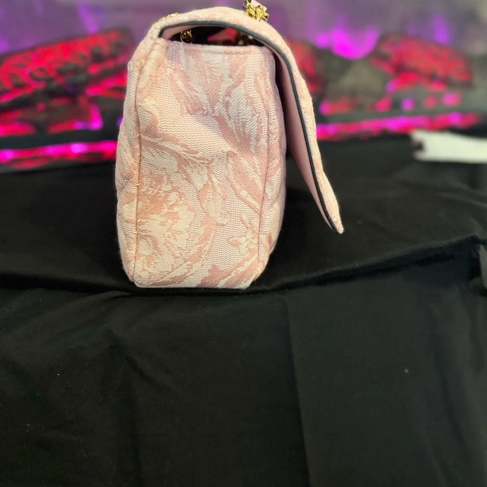 Versace Blush Pink Baroque Shoulder Bag NWT - Picture 4 of 10